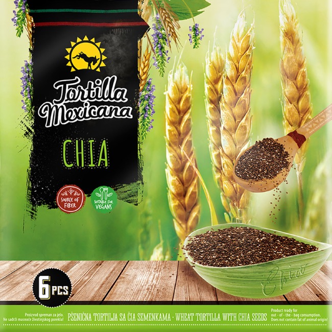Tortila Mexicana Chia